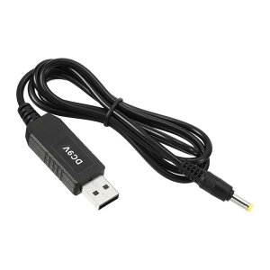 PATIKIL 6W 1A USBdRo[^ DC 5V - DC 9V dA_v^[WbN 4.0×1.7mmP[u [^[ LED vXs[J[p