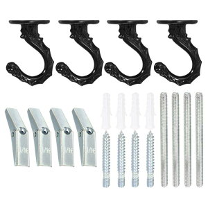 PATIKIL 55 x 41mm nMOtbN V݂tbN ݂艺tbN 4Zbg tt Op A݂̒艺p ubN