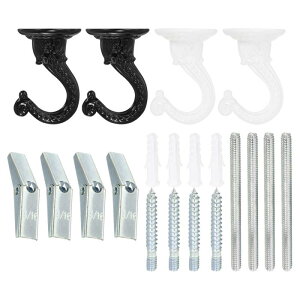 PATIKIL 55 x 41mm nMOtbN V݂tbN ݂艺tbN 4Zbg tt Op A݂̒艺p ubN zCg