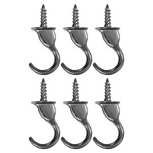 PATIKIL 35 x 16mm ݂艺tbN nK[tbN VttbN 6 ˂ I[LbhtbN Op A݂̒艺p O[