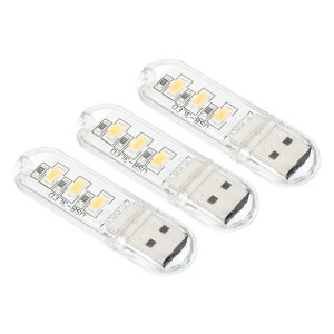 PATIKIL USBiCgCg 3 |[^u vOC ~jLEDvXeBbN 3r[Y Ƃ̑ Ǐ  Lvp EH[zCg