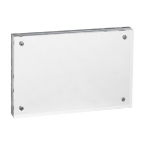 PATIKIL 70 x 120 mm �A�N�����ʐ^�t���[�� �}�O�l�e�B�b�N �t�H�g�t���[���f�B�X�v���C ���� �Ƒ��z�[���I�t�B�X�p �N���A