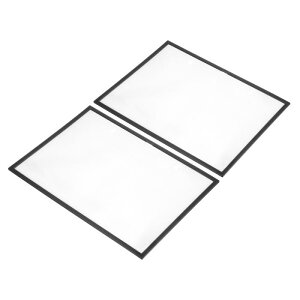 PATIKIL A4 21x29.7cm CTCz_[ 2  EBhEhLgfBXvCt[  ItBX ʐ^p PVC ubN