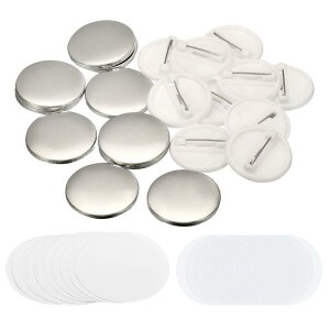 PATIKIL 25mm uN{^pi 50 EhobWp[c DIY Ehs[J[Lbg ^Jo[t{^@p vX`bNx[X tB 