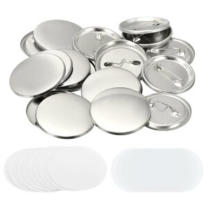 PATIKIL 44mm uN{^pi 50 EhobWp[c DIY Ehs[J[Lbg ^Jo[t{^@p ^x[X tB 