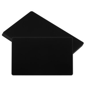 PATIKIL 0.45mm ���^���r�W�l�X�J�[�h 5�� �u�����N�l�[���J�[�h �z�Ɏ_���A���~�j�E�� DIY�M�t�g�J�[�h�p �u���b�N