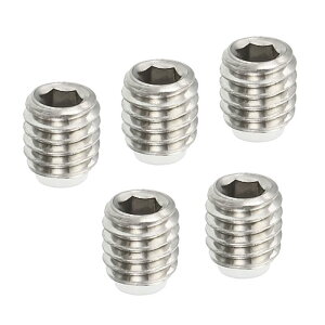 PATIKIL M6x6 mm �O���u�X�N�����[ 5�� ���g���b�N�Z�p���t���w�b�h �i�C���� �J�b�v�|�C���g�Z�b�g�˂� �����Z�p�h���C�u �n�[�h�E�F�A 304�X�e�����X�|