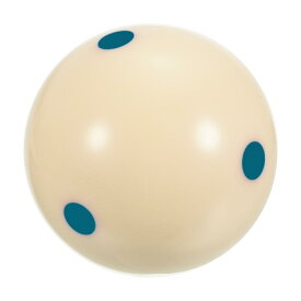 PATIKIL 57.2mm プールビリヤードキューボール 6青い点付き プロカップキューボール 練習 トレーニング ビリヤードボール ビリヤードルーム ゲームルーム用 ベージュ
