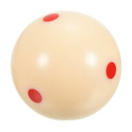 PATIKIL 57.2mm プールビリヤードキューボール 6レッド点付き プロカップキューボール 練習 トレーニング…