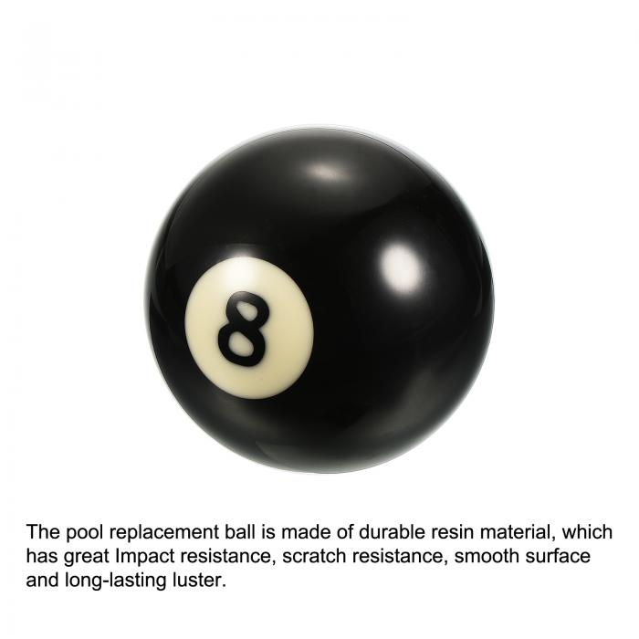 楽天市場】PATIKIL 52.5mm #8 ボール ビリヤード交換用ボール