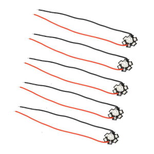 PATIKIL 20 mm LED`bvd 5 350mA 1W COBCg r[YCg uPbg C[t DIYƖp u[