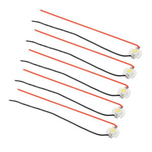 PATIKIL 16 mm LED`bvd 5 700mA 3W A~ COBCg r[YCg C[t DIYƖp EH[zCg 2800-3500K