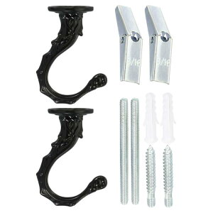 PATIKIL 65 x 31 mm V[OtbN 2 ̃tbN tt щO̐A݂艺p ubN