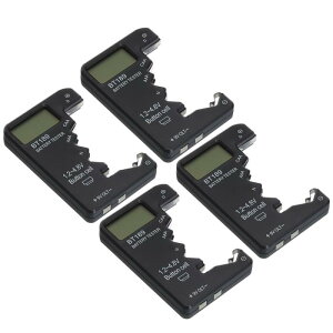 PATIKIL fW^obe[eX^[ 4 vX`bN BT-189f NAXN[obe[dCeX^[ {g`FbJ[ AAA N D 9V {^dr 1.2-4.8Vp ubN