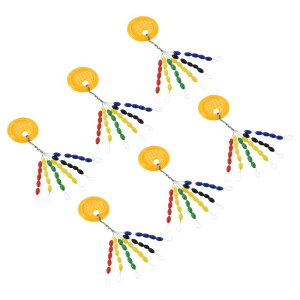 PATIKIL 2.5mm �ނ�S�������r�[�Y�X�g�b�p�[ 600�� 30��1 �t���[�g�V���J�[�X�g�b�v �ȉ~�` �}���`�J���[