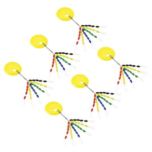 PATIKIL 1.5mm �ނ�S�������r�[�Y�X�g�b�p�[ 600�� 30��1 �t���[�g�V���J�[�X�g�b�v �ȉ~�` �}���`�J���[