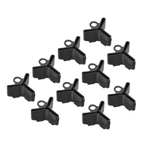 PATIKIL ނtbN{lbg tbNJo[ {lbgLbv 50 vX`bN SLbv WtbN1/0 2/0Kp 16 x 4.5 x 17mm ubN