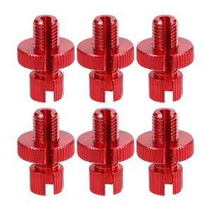 uxcell �u���[�L�N���b�`�P�[�u�����C�������l�W �����{���g �X���b�g�t�� �I�[�g�o�C �o�C�N �X�N�[�^�[�p �A���~�j�E������ M10 ���b�h 6��