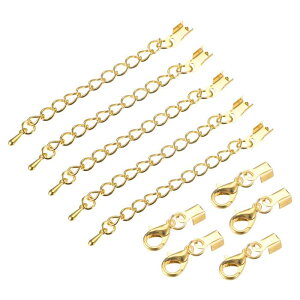 uxcell 20Zbg܂݃R[hGh uX^[NENXvt `F[ 4mm^[~l[^[NvLbvNXvqg DIY Ntgp S[hg[