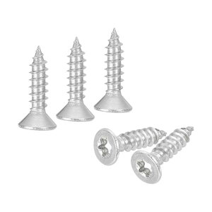 uxcell 100Zbg tbgwbhgNX˂ M3 x 12mm 304XeXX`[ JE^[VN ȐEh؂˂ T10rbgΉ ؍ tFX fbLp (Vo[)