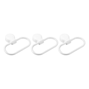 uxcell ^IO Ǌ| ȉ~` ABS nMOz_[ Ȑڒ oX[Lb`ANZT[p zCg 3