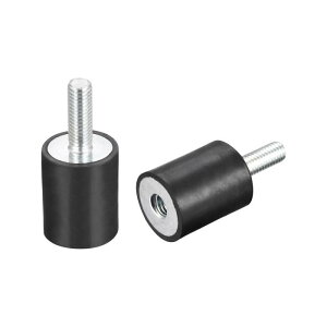 uxcell o[}Eg M8 IX/X hUu VbNAu\[o[ D25 mmxH30 mm K[W[^[ Ck@ J[{[g{rp 2