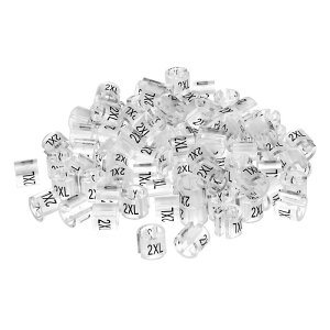 uxcell ߗރnK[}[J[ 2XL TCY^O 160  3.5mm bh ߗރTCY nK[NbvɓK ߗރnK[pߗރJ[R[fBOx 