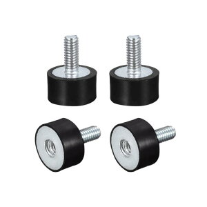 uxcell o[}Eg M4 IX/X hUu VbNAu\[o[ K[W[^[ Ck@ J[{[g{rp D15 mmxH8 mm 4