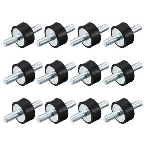uxcell o[}Eg M6x18 mm hUu X^bhVbNAu\[o[ IX GARvbT[ K[W[^[ fB[[GWp 20x15 mm 12