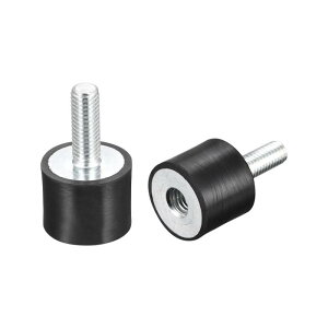 uxcell o[}Eg M8 IX/X hUu VbNAu\[o[ D25 mmxH20 mm K[W[^[ Ck@ J[{[g{rp 2