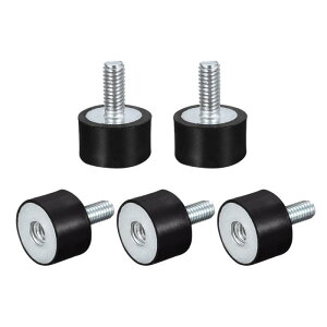 uxcell o[}Eg M4 IX/X hUu VbNAu\[o[ K[W[^[ Ck@ J[{[g{rp D15 mmxH10 mm 5