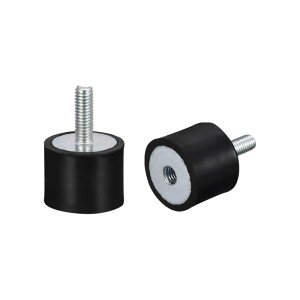 uxcell o[}Eg M6 IX/X hUu VbNAu\[o[ K[W[^[ Ck@ J[{[g{rp D25 mmxH20 mm 2