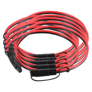 uxcell Ԃ̖hdP[u ԗpRlN^ 18AWG 2sEFC  I[goC XN[^[ gbN }p 100 cm 5
