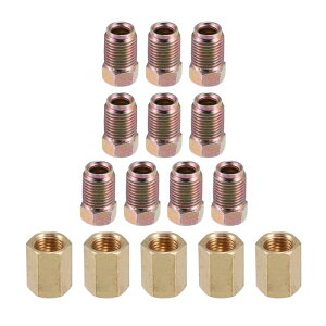 uxcell I[goC̃u[LC`[up u[LCjI ϋv u[LpCvRlN^[ 9.5 mm-24lW̕i 4.8 mmp 15