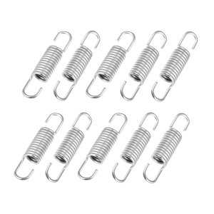 uxcell �I�[�g�o�C�̃u���[�L�y�_�� ���^�[���X�v�����O ���b�L�| 6 cm���� Suzuki�ɑΉ�GS125�ɑΉ� �V���o�[�g�[�� 10����