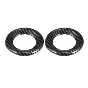 uxcell Ԃ̊gT[Ng I[fBI Xs[J[O Yf@ۃp^[ Civic 10th GenerationɑΉ 2016-2021ɑΉ ubN 2