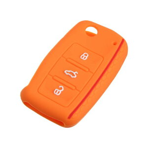 uxcell Ԃ̃RL[tHuVFP[X Jo[veN^[ L[XGg[ VR[ Volksw agenɑΉ Jetta GTI Passat Golf Tiguan TouaregɑΉ 3̃{^ IW