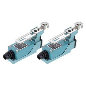 uxcell �u�����E�X�C�b�` 5A/250VAC 0.4A/115V DC ���[�^���[�����\�ȃ��[���[���o�[�A�[�����E�X�C�b�` ME-8108 CNC�~�� 3D�v�����^�[ �h�A�X�C�b�` 2��