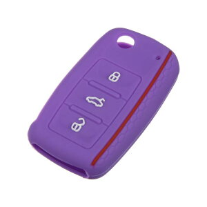 uxcell Ԃ̃RL[tHuVFP[X Jo[veN^[ L[XGg[ VR[ Volksw agenɑΉ Jetta GTI Passat Golf Tiguan TouaregɑΉ 3̃{^ p[v