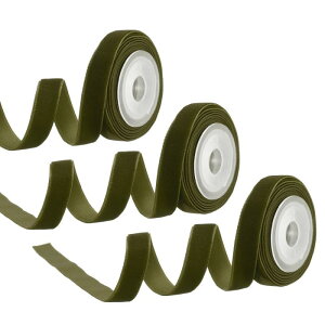 PATIKIL 0.35" x 2.18���[�h �x���x�b�g���{�� 3�Z�b�g �V���O���t�F�C�X ���B���e�[�W�x���x�b�g���{���X�v�[�� �f�R���[�V���� �M�t�g DIY���b�s���O �N���t�g �E�F�f�B���O�w�A�{�E�ɍœK �A