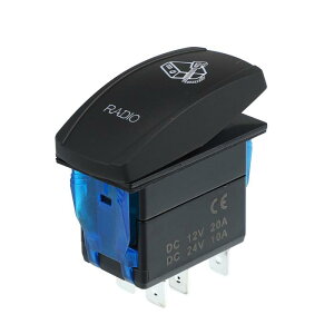 uxcell WIbJ[XCb` 5s IIt u[LEDCg 12V/24V XCb`WpZbg W[v {[g J[ gbNp