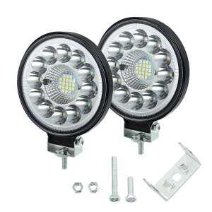 uxcell ^X|bgR{ jo[T ^]ptHOv It[h sbNAbv gbN ATV SUV p 33 LED 42W 12-24V 11cm A~jE ubN