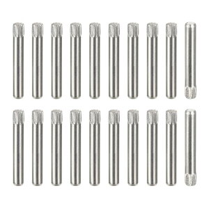 uxcell _EGs 2.5x18mm 304XeX| [bgwbh tbgʎGh _{s ؍ޓixbhIyO T|[gVFt t@Xi[Gg 20{