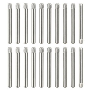 uxcell _EGs 2.5x25mm 304XeX| [bgwbh tbgʎGh _{s ؍ޓixbhIyO T|[gVFt t@Xi[Gg 20{