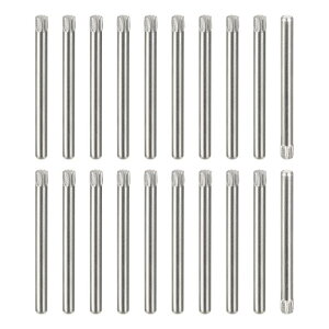 uxcell _EGs 2.5x30mm 304XeX| [bgwbh tbgʎGh _{s ؍ޓixbhIyO T|[gVFt t@Xi[Gg 20{