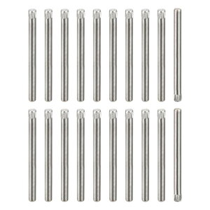 uxcell _EGs 3x40mm 304XeX| [bgwbh tbgʎGh _{s ؍ޓixbhIyO T|[gVFt t@Xi[Gg 50{