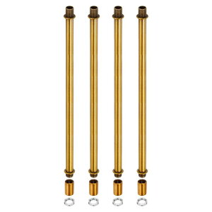 uxcell lWtGNXeVbhLbg ˂M10x1 mm 300 mm JbvOibg ی^X[uRlN^ ˂݃pCvZpibgt S[huY 4Zbg