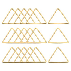 uxcell �g���C�A���O���C�������O�r�[�Y �t�[�v �g���C�A���O�� ����t���[���`���[�� �􉽊w�͗l �����N�����O �W���G���[�쐬�p 20 mm �u���X�g�[�� 100����