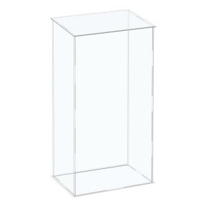 uxcell ANfBXvCP[X vX`bN{bNX L[u [{bNX NA gݗăV[P[X ObYp 11x11x41cm