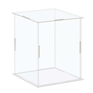 uxcell fBXvCP[X{bNX AN{bNX  ho یV[P[X ObYp 11x11x16 cm